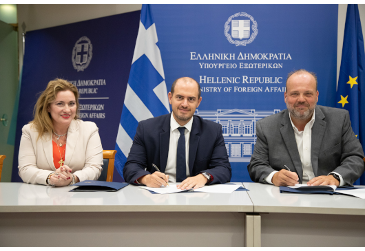 Signing of a Memorandum of Cooperation between the Ministry of Foreign Affairs and the Public Employment Service (04.09.2024)