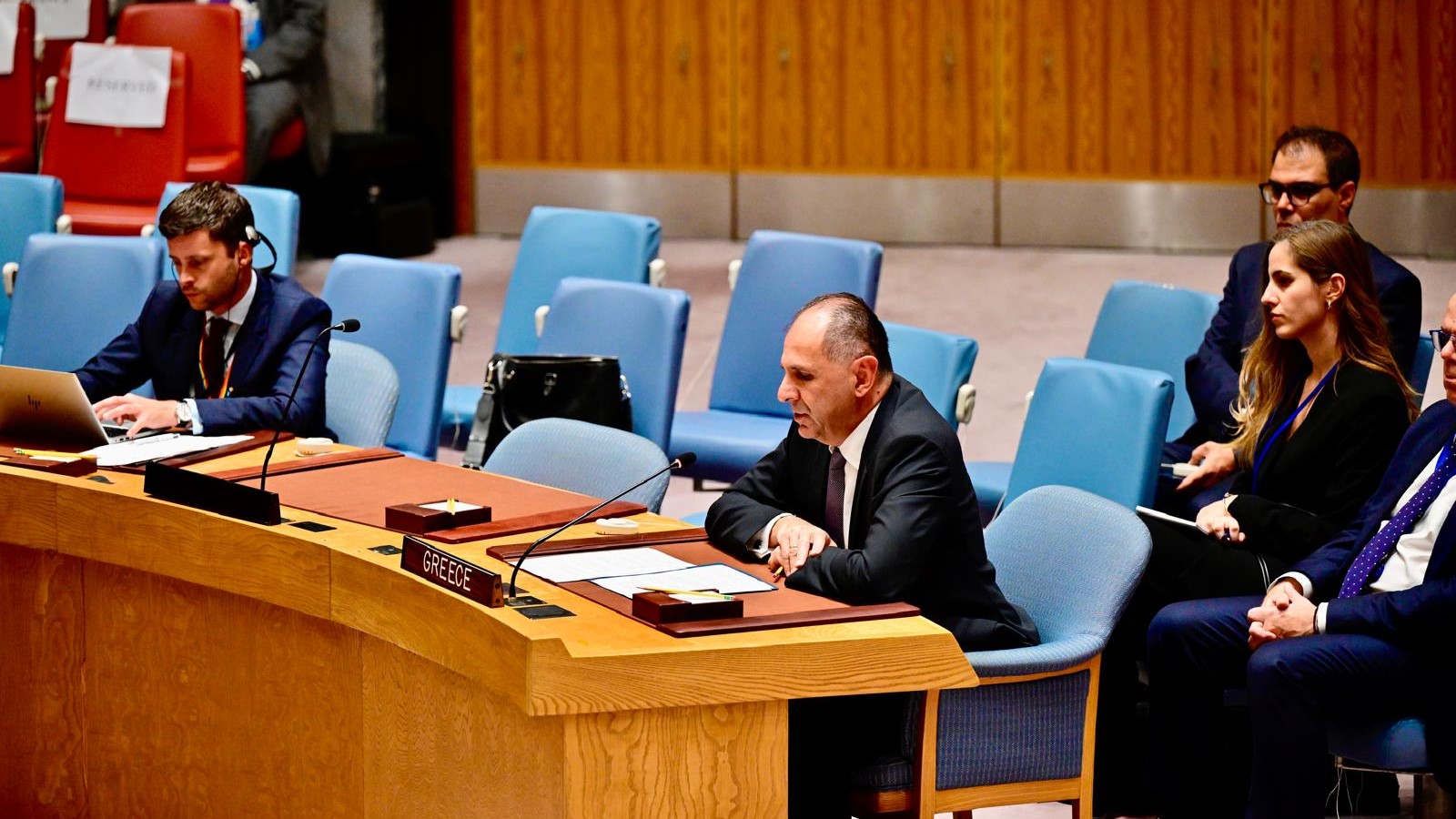 Minister of Foreign Affairs George Gerapetritis’ address at the high-level open session of the Security Council on 