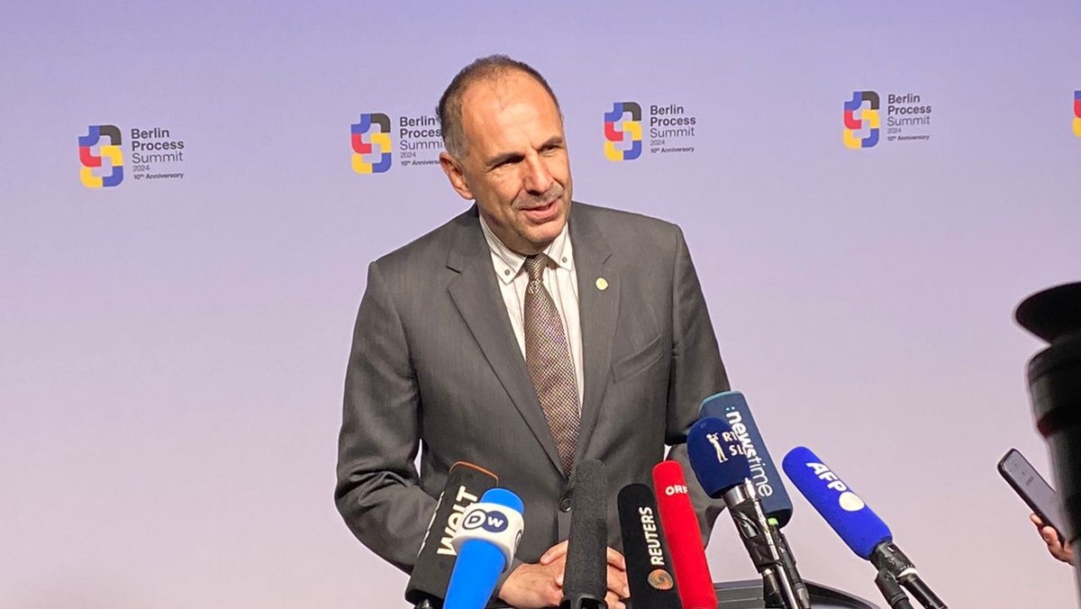 Minister of Foreign Affairs, George Gerapetritis’ statement upon his arrival at the Foreign Ministers’ Meeting of the Berlin Process for the Western Balkans (Berlin, 1.10.2024)