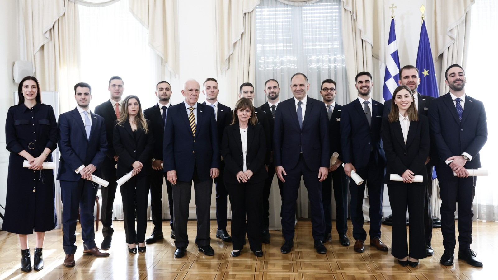 Minister of Foreign Affairs George Gerapetritis’ address at the swearing-in ceremony of the 28th Class of Candidate Embassy Attachés (Athens, 22.11.2024)