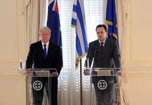 Statements of Foreign Minister Droutsas and his Australian counterpart, Mr. Rudd