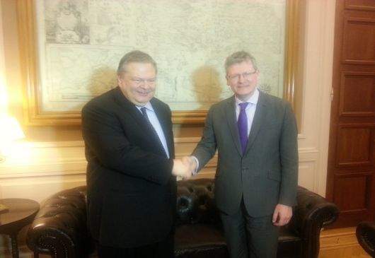 Statements of Deputy Prime Minister and Foreign Minister Venizelos and European Commissioner for Employment, Social Affairs and Inclusion László Andor, following their meeting.