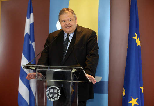 Discours du vice-Premier ministre et ministre des Affaires étrangères, E. Vénizélos lors du déjeuner offert en l'honneur des sponsors de la Présidence hellénique du Conseil de l'UE (Athènes, 8 juillet 2014)