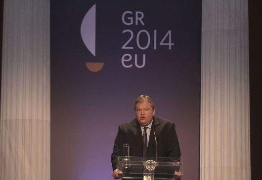 Allocution du vice-Premier ministre et ministre des Affaires étrangères, E. Vénizélos lors de la cérémonie de clôture de la Présidence hellénique du Conseil de l’UE (Palais Zappeion, 30.6.2014)