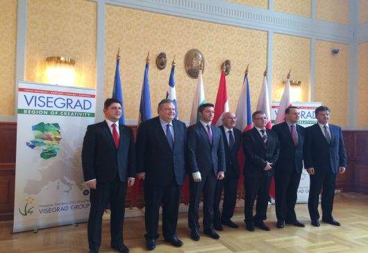 Déclarations du vice-Premier ministre et ministre des Affaires étrangères, E. Vénizélos à l'issue de la réunion ministérielle de Visegrad+3 (Budapest, 24 février 2014)