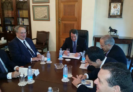 Foreign Minister Kotzias’ statements following his meeting with the President of the Republic of Cyprus, Nicos Anastasiades (Nicosia, 27 October 2015)