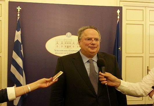 Déclaration du ministre des Affaires étrangères, N. Kotzias à l’issue de sa rencontre avec le conseiller spécial du S.G. de l’ONU, en charge de la question chypriote, E.B. Eide