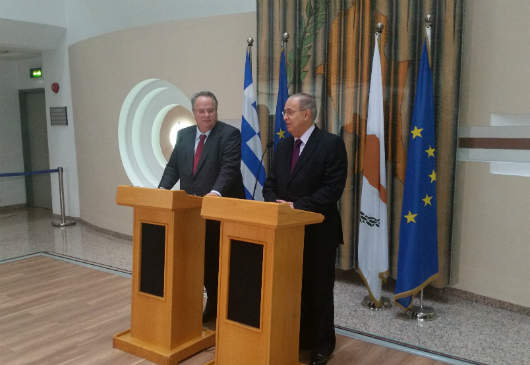 Statements of Foreign Minister Kotzias and the Foreign Minister of the Republic of Cyprus, Ioannis Kasoulides, at the joint press conference following their meeting (Nicosia, 26 October 2015)