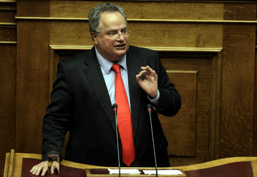 Foreign Minister Kotzias’ speech during the presentation of Platform Statements in Parliament (7 October 2015)