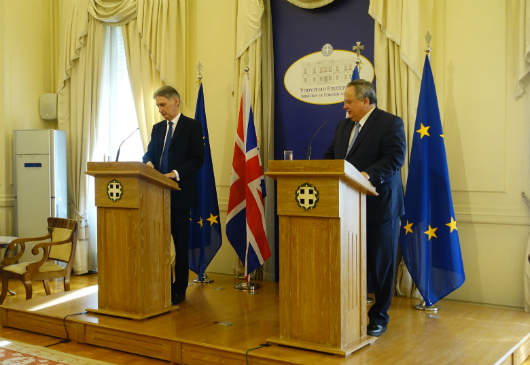 Joint statements of Foreign Minister Kotzias and UK Foreign Secretary Philip Hammond following their meeting (Athens, 14 January 2016)