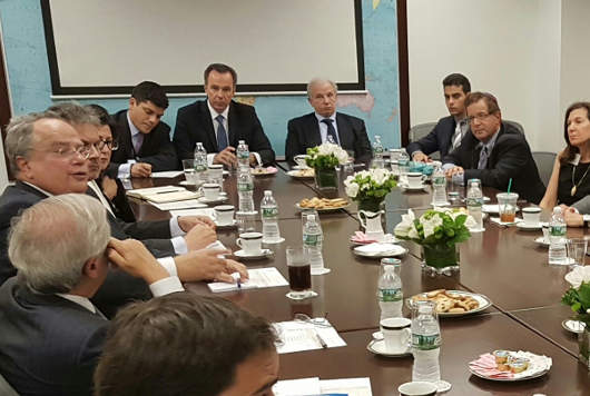 Meeting of Foreign Minister N. Kotzias with representatives of Jewish organizations in America (New York City, September 22, 2016)