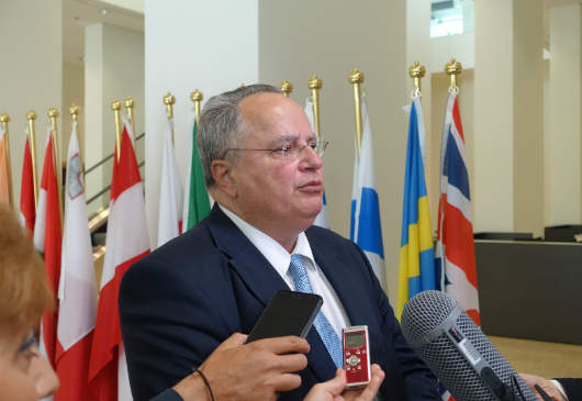  Déclaration du ministre des Affaires étrangères, N. Kotzias à la presse dans le cadre des travaux du Conseil des Affaires étrangères de l’UE (Luxembourg, 20 juin 2016)