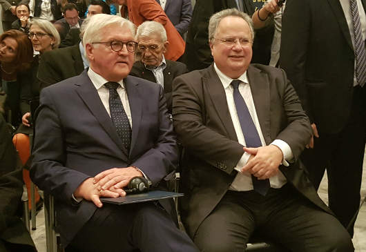 Discours de N. Kotzias, ministre des Affaires étrangères et de F. W. Steinmeier, ministre allemand des Affaires étrangères, lors de la cérémonie d’inauguration de l’exposition « Mémoires divisées » (Thessalonique, 4 décembre 2016)