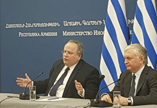 Foreign Minister’s, N. Kotzias, statements following his meeting with the Armenian FM, Mr. E. Nalbandian (Yerevan, 10/3/2017)