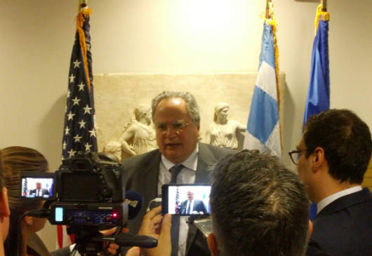 Foreign Minister N. Kotzias' statements to journalists on completion of his visit to the U.S.A. (14 March 2017)