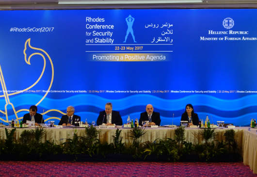 Foreign Minister, N. Kotzias' opening speech at he Rhodes Conference for Security and Stability (Rhodes, 22.05.2017)