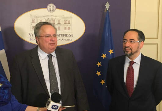 Statements of the Minister of Foreign Affairs, Nikos Kotzias, and his Afghan counterpart, Salahuddin Rabbani, following their meeting (Foreign Ministry, 18 December 2017)