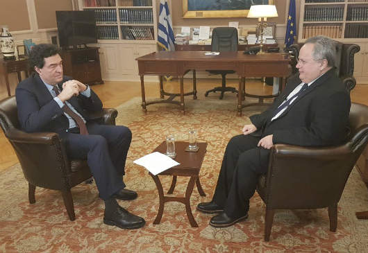 Interview accordée par le ministre des Affaires étrangères, N. Kotzias à Alexis Papachelas lors de l’émission « Istories » (mardi, 21.02.2017)