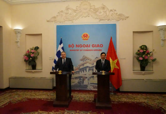 Joint Statements of Foreign Minister N. Kotzias and Vietnamese Deputy Prime Minister and Foreign Minister Pham Binh Minh following their meeting in Hanoi (13 February 2017)