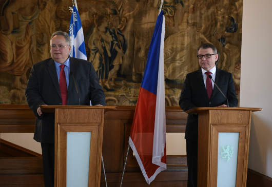 Joint statements of Foreign Minister N. Kotzias and the Foreign Minister of the Czech Republic, L. Zaoralek, following their meeting (Prague, 16 May 2017)