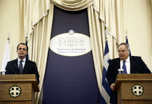 Joint statements of the Ministers of Foreign Affairs of Greece and the Republic of Cyprus, Nikos Kotzias and Nikos Christodoulides, following their meeting (Athens, 5 March 2018)