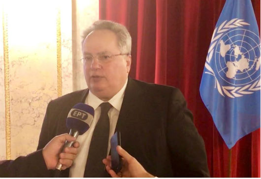 Déclaration du ministre des Affaires étrangères, N. Kotzias, à l’issue des consultations avec son homologue, N. Dimitrov, en présence de l’envoyé spécial du SG de l’ONU, Matthew Nimetz (Vienne, 30.03.2018)