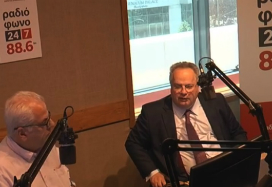 Interview of the Minister of Foreign Affairs, Nikos Kotzias, on ‘News 24/7’ radio’s ‘Power Games’, with journalists V. Skouris and A. Spanou (Athens, 28 June 2018)