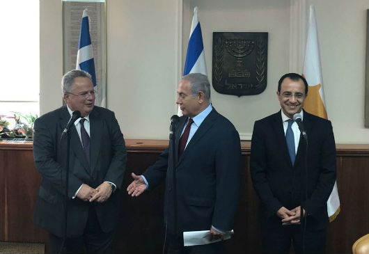  Statement by Minister of Foreign Affairs, N. Kotzias, at the beginning of the trilateral meeting of Greece, Cyprus and Israel (Jerusalem, 13.09.2018)