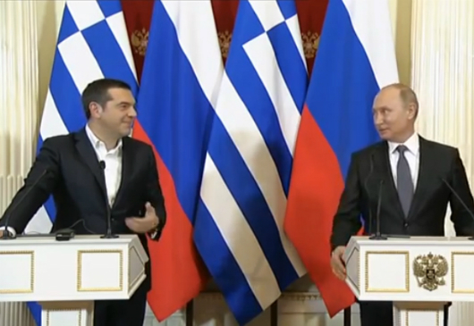 Statements by the Prime Minister and Foreign Minister of Greece Alexis Tsipras, at the joint press conference with the President of the Russian Federation Vladimir Putin (Moscow, 7.12.2108)