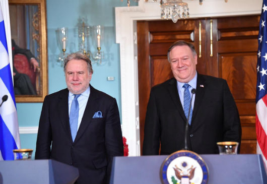 Joint statements of Alt. Minister of Foreign Affairs G. Katrougalos and of US Secretary of State M. Pompeo following their meeting in the framework of the US-Greece Strategic Dialogue (Whashington, 13 December 2018)