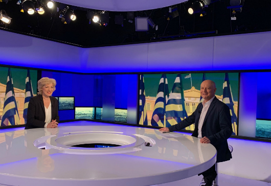 Alternate Minister of Foreign Affairs Sia Anagnostopoulou’s interview on TV5 Monde’s L’Invité with journalist Patrick Simonin (06/05/2019)