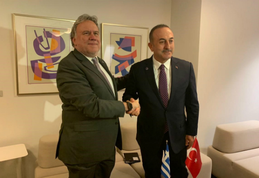 Déclaration du ministre des Affaires étrangères, G. Katrougalos à l’issue de sa rencontre avec le ministre des Affaires étrangères de la Turquie, M. Çavuşoğlu (Helsinki, 16.05.2019)