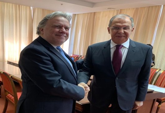 Déclarations de G. Katrougalos, ministre des Affaires étrangères, à l’issue de sa rencontre avec le ministre des Affaires étrangères de la Fédération de Russie, S. Lavrov (Saint-Pétersbourg, 6 juin 2019)