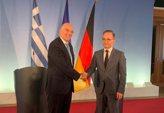 Déclarations du ministre des Affaires étrangères, Nikos Dendias, à l’issue de sa rencontre avec le ministre des Affaires étrangères de l’Allemagne, Heiko Maas (Berlin, 16 septembre 2019) 