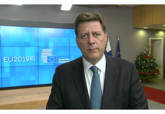 Statement of Alternate Minister of Foreign Affairs Miltiadis Varvitsiotis following today’s meeting of the EU General Affairs Council (Brussels, 10 December 2019)