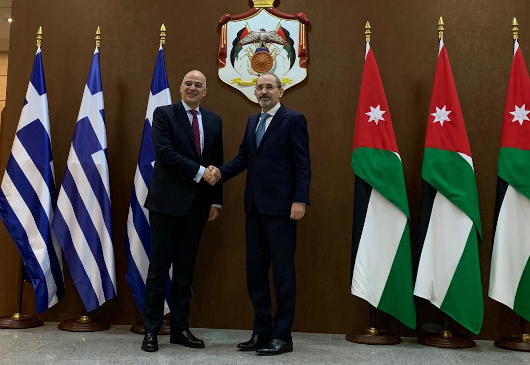 Statements of the Minister of Foreign Affairs, Nikos Dendias, following his meeting with the Minister of Foreign Affairs of Jordan, Ayman Safadi (Amman, 19 December 2019)