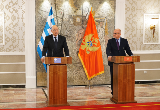 Statement by the Minister of Foreign Affairs, N. Dendias, following his meeting with the Minister of Foreign Affairs of Montenegro, Srdan Darmanovic (Podgorica, 29.01.2020)