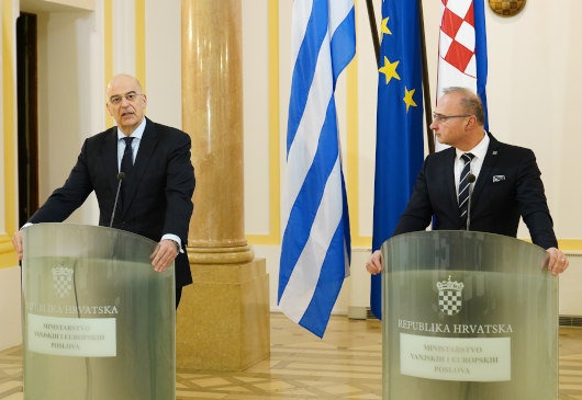 Déclaration du ministre des Affaires étrangères, Nikos Dendias, à l’issue de sa rencontre avec son homologue croate, Gordan Radman (Zagreb, 29.01.2020)