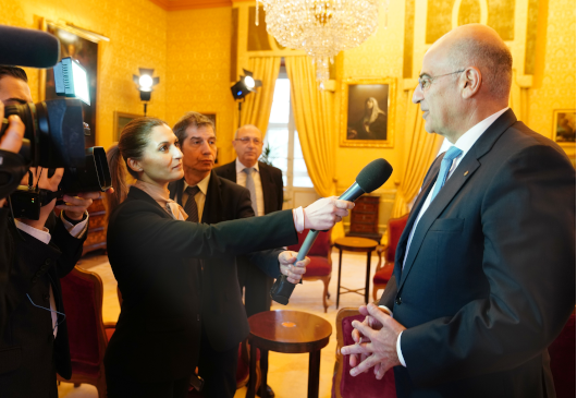 Déclaration du ministre des Affaires étrangères, M. Dendias à l’issue de sa rencontre avec le Président de Malte, George Vella (La Valette, 5 février 2020)