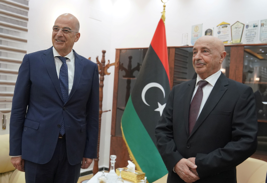 Statement of the Minister of Foreign Affairs, Nikos Dendias, following his meeting with the President of the Libyan House of Representatives, Aguila Saleh (Libya, 1 July 2020)