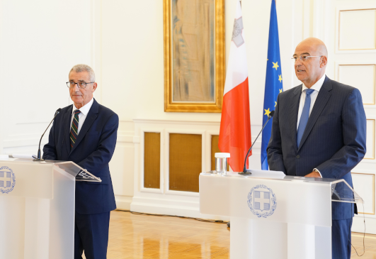 Statements of the Minister of Foreign Affairs, Nikos Dendias, following his meeting with the Minister of Foreign Affairs of Malta, Evarist Bartolo (Athens, 7 September 2020)