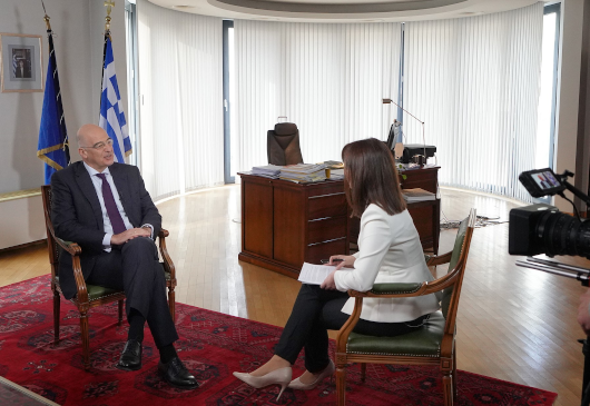 Minister of Foreign Affairs N. Dendias’ interview with Euronews TV channel and journalist Efi Koutsokosta (27.01.2021)