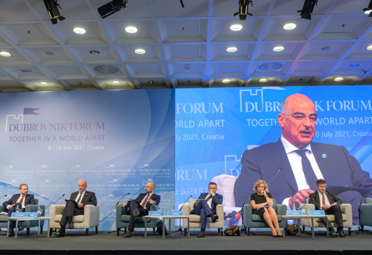 Minister of Foreign Affairs Nikos Dendias’ address at the Dubrovnik Forum 2021 and the panel discussion "The international community and the Western Balkans: How to end the quarantine” (Dubrovnik, 10.07.2021)