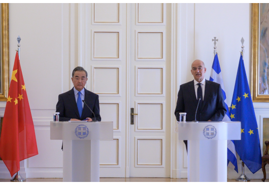 Déclaration du ministre des Affaires étrangères, Nikos Dendias, après sa rencontre avec son homologue chinois Wang Yi (Athènes, 27.10.2021)