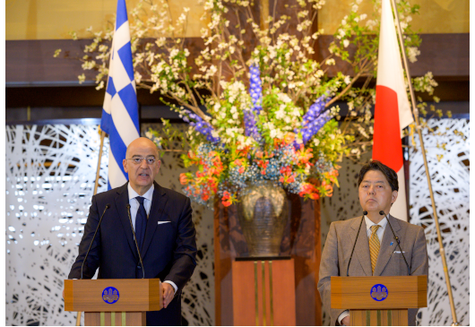 Minister of Foreign Affairs Nikos Dendias’ statement following his meeting with the Minister of Foreign Affairs of Japan, Yoshimasa Hayashi (Tokyo, 13.04.2022) 