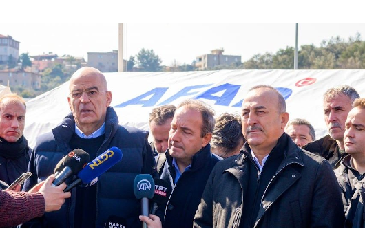 Minister of Foreign Affairs Nikos Dendias’ statement to journalists during his visit to Türkiye (Antakya, 12.02.2023)