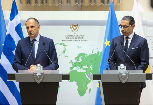 Minister of Foreign Affairs George Gerapetritis’ statements following his meeting with the Minister of Foreign Affairs of the Republic of Cyprus, Constantinos Kombos (Nicosia, 04.07.2023)