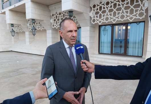 Minister of Foreign Affairs George Gerapetritis’ statement to ERT TV channel during his attendance at the EU-Gulf Cooperation Council Ministerial Meeting (Muscat, 09.10.2023)