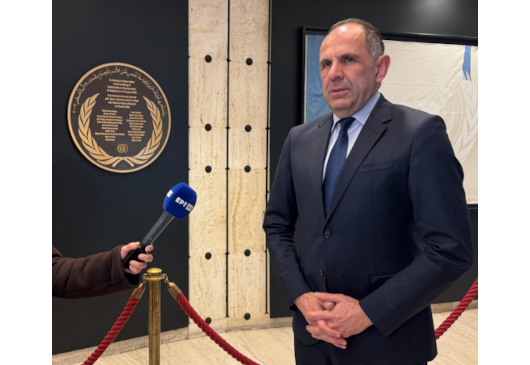 Déclaration du ministre des Αffaires étrangères Giorgos Gerapetritis à la chaîne ERT et à la journaliste Katerina Fryssa, à l’issue de sa participation à la 55e session du Conseil des droits de l'homme des Nations unies (Genève, 28.02.2024)