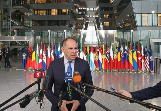 Statement by the Minister of Foreign Affairs, George Gerapetritis, upon arrival on the second day of the meeting of NATO Ministers of Foreign Affairs (Brussels, 04.04.2024)